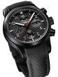 Fortis Aeromaster Professional Automatic Chronograph Black PVD Black Dial Black Textile Strap Day Date Divers Mens Watch F4040002 Online Sale