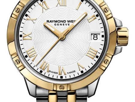 Raymond Weil Tango Two-Tone Stainless Steel White Dial Date Quartz Womens Watch 5960-STP-00308 Supply