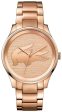 Lacoste Victoria Rose Gold Plated Stainless Steel 2001015 Women s Watch Quartz Supply