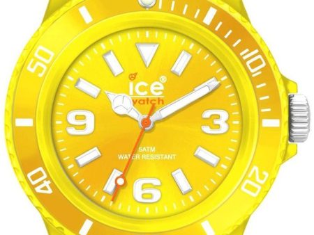 Ice-Watch Classic Solid Polyamide Mens Yellow Fashion Watch CS.YW.B.P.10 on Sale