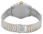 Ebel Wave Stainless Steel & 18K Yellow Gold White Dial Diamonds Quartz Womens Watch 1216389 Online Sale