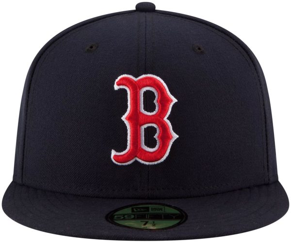 New Era 59FIFTY Boston Red Sox MLB Authentic Collection On-Field Fitted Cap, Navy, Size 7 3 8, 70331911 For Cheap