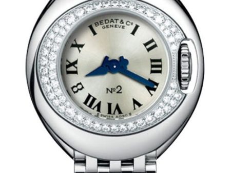 Bedat No. 2 Stainless Steel & Diamond Womens Luxury Swiss Watch 227.031.600 Discount