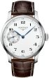 Longines Master Collection Manual Wind 47mm Stainless Steel Case White Dial Brown Leather Mens Watch L2.841.4.18.3 For Sale