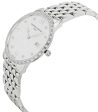 Frederique Constant Slimline Stainless Steel Mother-of-Pearl Dial Diamonds Date Quartz Womens Watch FC-220MPWD3SD6B Online Hot Sale