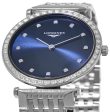 Longines La Grande Classique Stainless Steel & Diamond Womens Watch Blue Dial L45230976 Online Sale