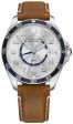 Victorinox Swiss Army FieldForce Classic GMT Caramel Leather Silver Dial Date Mens Watch 241931 Cheap