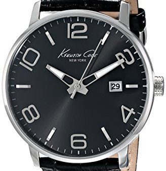 Kenneth Cole New York Men s KC8005 Dress Sport Black Dial Black Strap Analog Watch Online