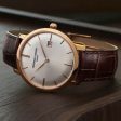 Frederique Constant Slim Line Automatic 18kt Rose Gold Mens Luxury Strap Watch FC-306V4S9 Online now