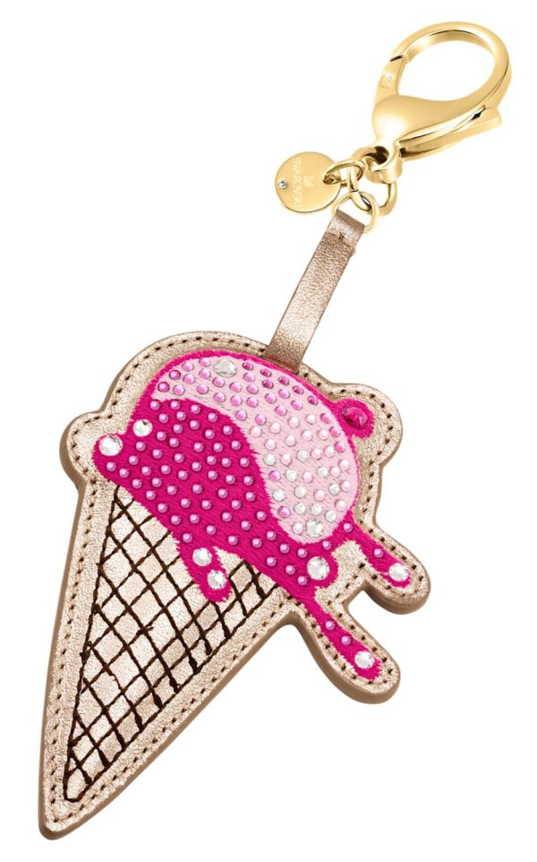 Swarovski Ice Cream Bag Charm Key Ring 5452597 Online Sale