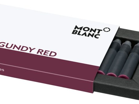 Montblanc Ink Cartridges Burgundy Red 8 Pack 105199 Online