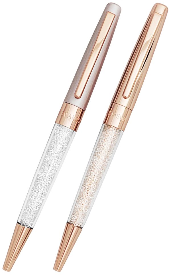 Swarovski Crystalline Stardust Ballpoint Pen Set 5561657 Fashion