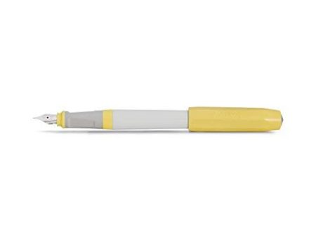 Kaweco Perkeo Light Spring Fine Nib Gray Yellow Fountain Pen 10001822 Fashion