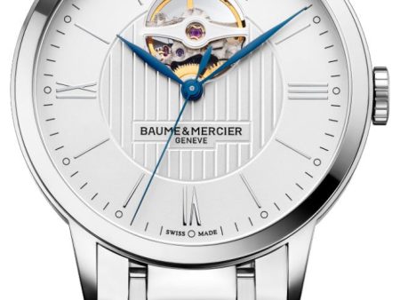 Baume & Mercier Classima Automatic Stainless Steel Silver-Tone Dial Mens Watch M0A10275 Supply