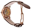 Frederique Constant Classics Automatic Diamond Rose Gold Plated Steel Brown Mother-Of-Pearl Dial Brown Satin Strap Date Womens Watch FC-303CHD2PD4 Discount