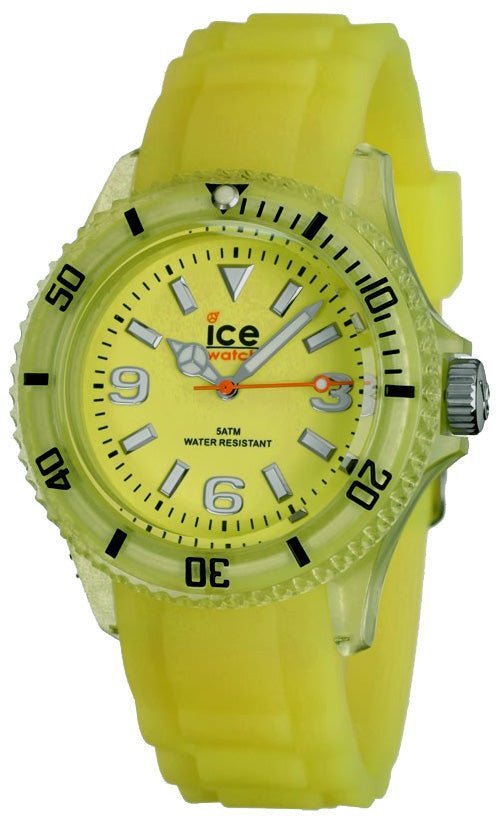 Ice-Watch Ice-Glow Polyamide & Silicon Unisex Yellow Watch GL.GY.U.S.11 Online