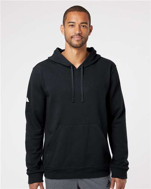 Adidas - Fleece Hooded Sweatshirt - A432 For Cheap