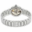 Edox LaPassion Open Heart Stainless Steel Silver Dial Ladies Automatic Watch 85025-3M-ARN Online now