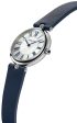 Frederique Constant Classics Art Deco Stainless Steel Blue Satin Strap Mother-of-Pearl Dial Diamonds Quartz Womens Watch FC-200MPWN2AR2D6 Hot on Sale