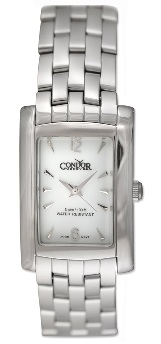 Condor Classic Stainless Steel Mens Watch White Dial CWS105 Online Sale