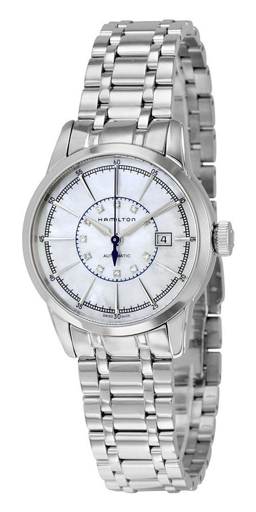 Hamilton American Classic Railroad Automatic Steel White Mother of Pearl Dial Women’s Watch H40405191 Sale