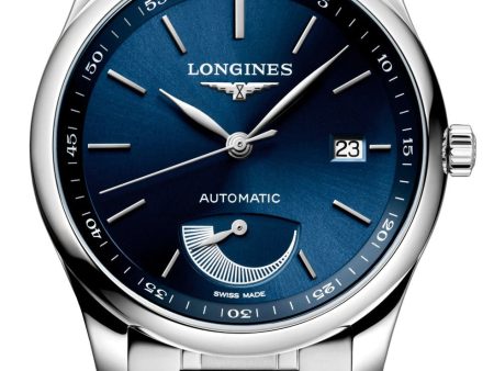 Longines Master Collection Power Reserve Automatic Stainless Steel Blue Dial Date Mens Watch L2.908.4.92.6 Online now