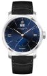 Limited Edition Baume & Mercier Classima Automatic Stainless Steel Blue Dial Black Leather Strap Retrograde Seconds Date Mens Watch M0A10188 Online