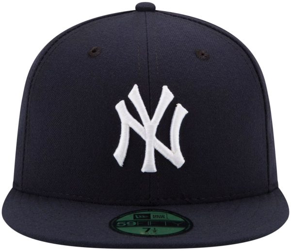 New Era 59FIFTY New York Yankees MLB Authentic Collection On-Field Fitted Cap, Navy, Size 7 1 2, 70331909 Cheap