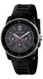 Juicy Couture Pedigree Black Ceramic & Steel Case Quartz Black Dial Black Rubber Women s Watch Day Date 1900754 Hot on Sale