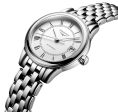 Longines Flagship Automatic Stainless Steel White Dial Date Mens Watch L4.984.4.21.6 For Sale