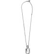 Swarovski Evanescent 5069284 Ruthenium Plated Crystal Pave Pendant Necklace For Cheap