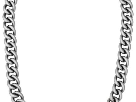 Swarovski Bound Crystal Pavé Palladium Plated Steel Rose Gold Chunky Chain Link Necklace for Women 5080040 For Discount