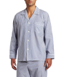 Majestic international men s basics bengal stripe long sleeve pajama For Sale