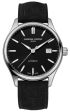 Frederique Constant Classics Index Automatic Stainless Steel Black Dial Black Leather Strap Date Mens Watch FC-303NB5B6 Online Sale