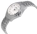 Ebel Wave Stainless Steel Silver Dial Diamonds Quartz Womens Watch 1216308 Sale