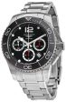 Longines HydroConquest Automatic Chronograph Stainless Steel Black Dial Date Divers Mens Watch L3.883.4.56.6 Sale