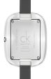 Calvin Klein Treasure Wrap Around White Leather Silver Dial Quartz Womens Watch K2E23120 Hot on Sale