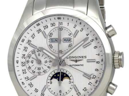 Longines Conquest Classic Automatic Chronograph Moonphase Mens Watch Calendar L2.798.4.72.6 Online