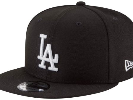 New Era 9FIFTY Los Angeles Dodgers MLB Snapback 950 Adjustable Cap, Black, 11591046-OSFA Discount