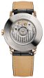 Baume & Mercier Classima Automatic 18K Pink Gold & Titanium Silver Dial Black Leather Strap Date Mens Watch M0A10597 Supply