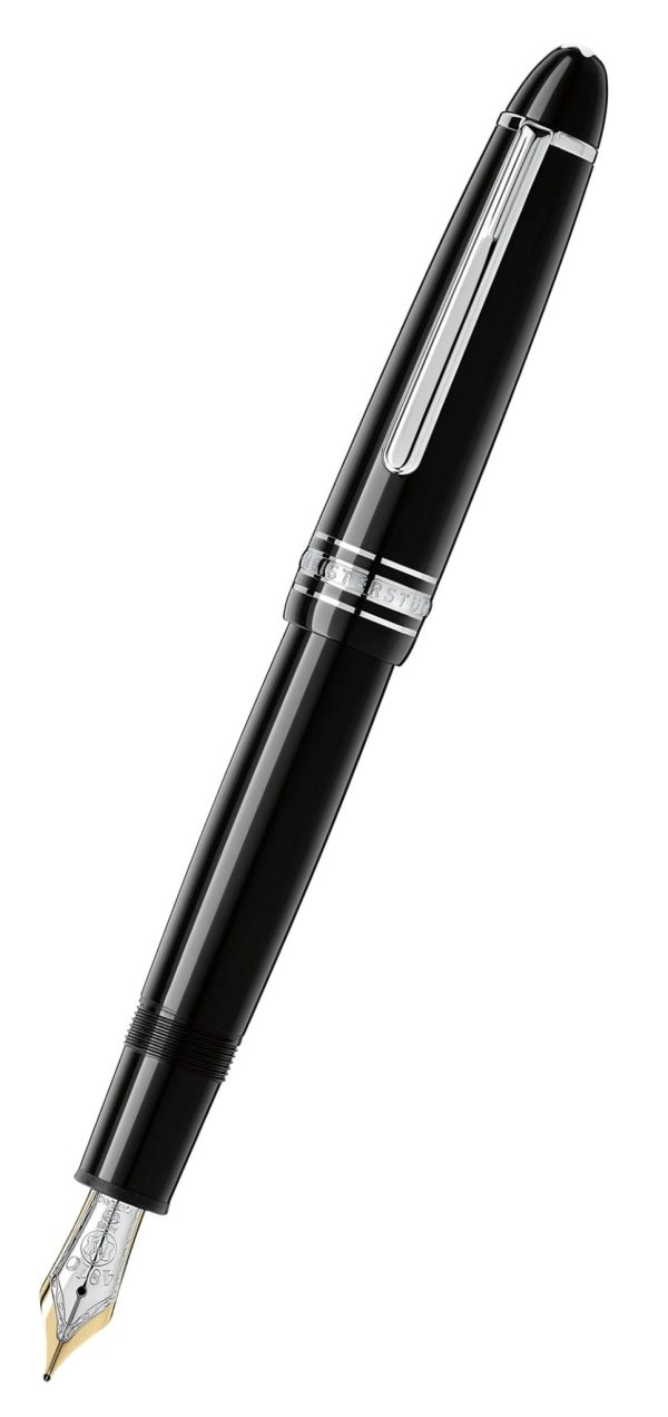 Montblanc Meisterstuck Black Resin LeGrand Traveler Fountain Pen 114226 Online