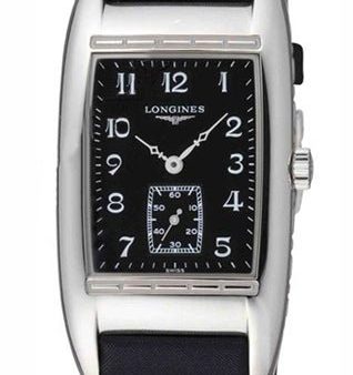 Longines BelleArti Stainless Steel Mens Strap Watch L2.694.4.53.3 Hot on Sale