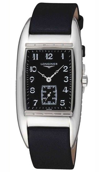 Longines BelleArti Stainless Steel Mens Strap Watch L2.694.4.53.3 Hot on Sale