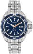 Citizen Signature Grand Touring Automatic Stainless Steel Blue Dial Divers Date Mens Watch NB1031-53L Sale