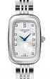 Longines Equestrian Stainless Steel Mother-Of-Pearl Dial Diamonds Quartz Womens Watch L6.140.4.87.6 Fashion