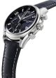 Limited Edition Frederique Constant Classics Runabout RHS Automatic Chronograph Stainless Steel Blue Dial Blue Leather Strap Date Mens Watch FC-392RMN5B6 on Sale