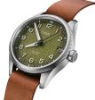 Limited Edition Oris ProPilot Okavango Air Rescue Automatic Green Dial Green Textile Interchangeable Brown Leather Strap Date Mens Watch 751 7761 4187-Set Supply