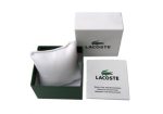 Lacoste Goa White Plastic Case 2020114 Analogue Quartz Sea Green Dial Silicone Strap Women s Watch Fashion