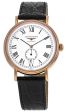 Longines Presence Automatic Rose Gold PVD White Dial Black Leather Strap Date Mens Watch L4.905.1.11.2 For Discount