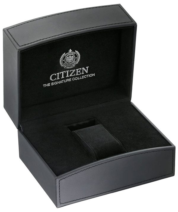 Citizen Signature Automatic Grand Classic Stainless Steel Silver Dial Date Mens Watch NB3010-52A Online Sale